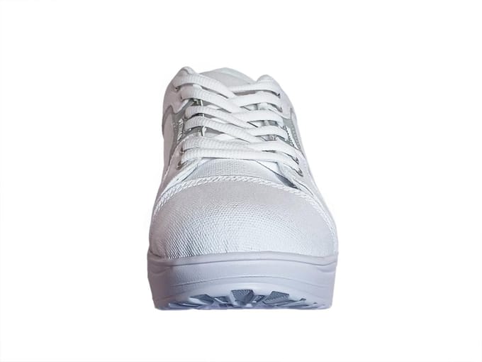 Fit Walk Rocker Sole Sneakers Wit 39 white
