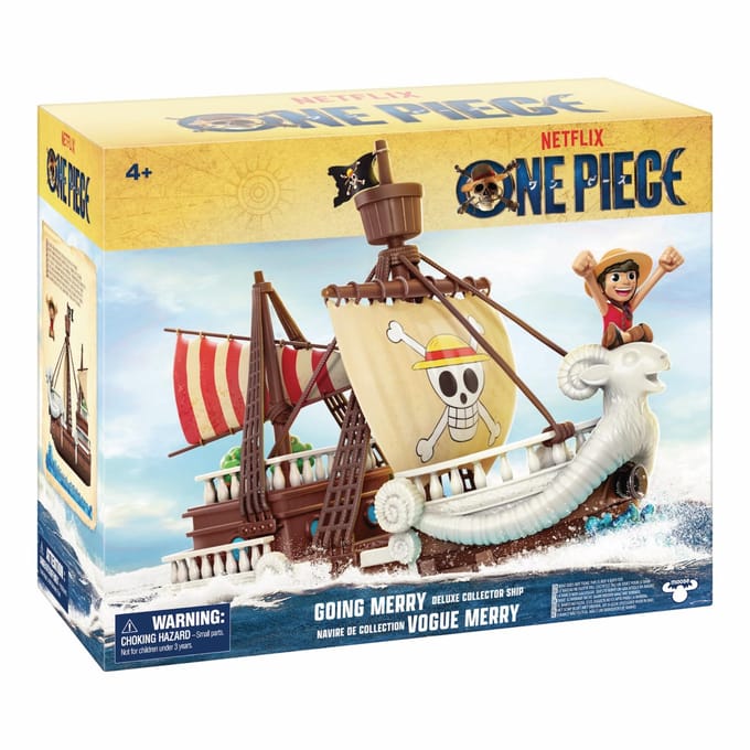 One Piece - Going Merry Deluxe Collector Schip - Incl. Luffy speelfiguur