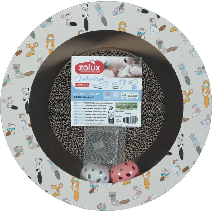 Krabpaal voor katten met bal Zolux
