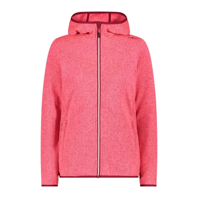 Dames fleece met capuchon CMP