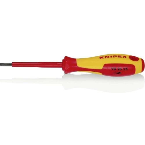 Knipex TX-schroevendraaier VDE Grootte T 25 Koplengte: 80 mm DIN EN 60900 1 stuk(s)