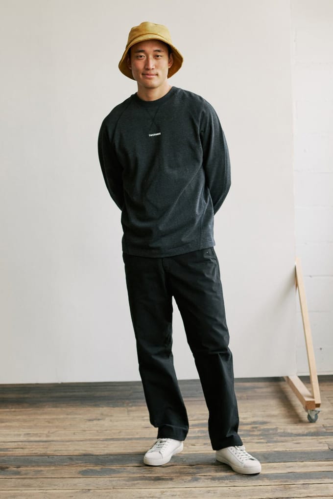 TWOTHIRDS Agattu - Black Multicolour Neps Taglia: S | Maglioni a maglia Outlet | Uomo | Nero