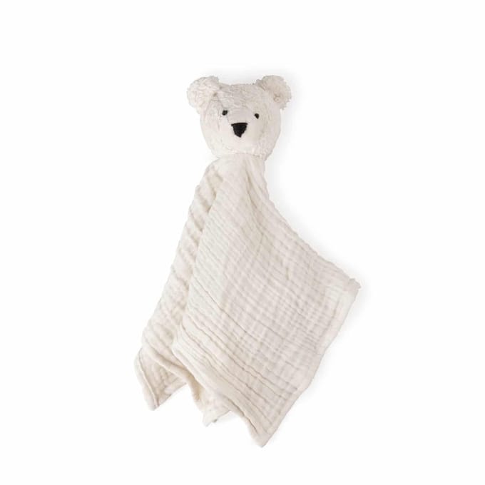 Sebra Knuffeldoek IJsbeer Comfort Blanket Beary the Polarbear