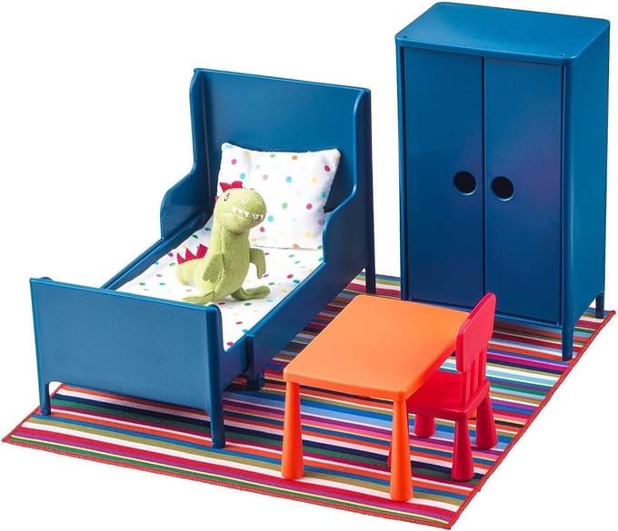 Poppenmeubilair Slaapkamer Speelgoedhuis Huis