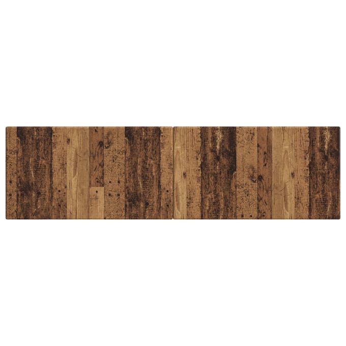 vidaXL - Wandgemonteerd - Hoofdbord - BREDA - Oud - hout - Bewerkt - hout