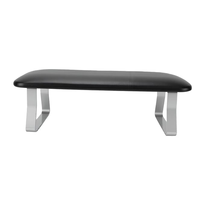 Armsteun Compact Groot Comfortabel PU Manicure Handsteun voor Nagels Tech Thuisgebruik gray