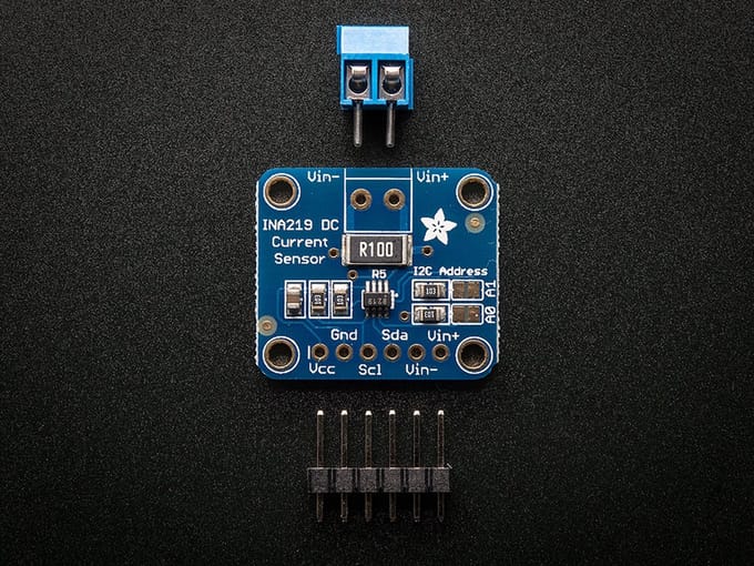 NA219 High Side DC Current Sensor Breakout - 26V ±3.2A Max - STEMMA QT Adafruit 904