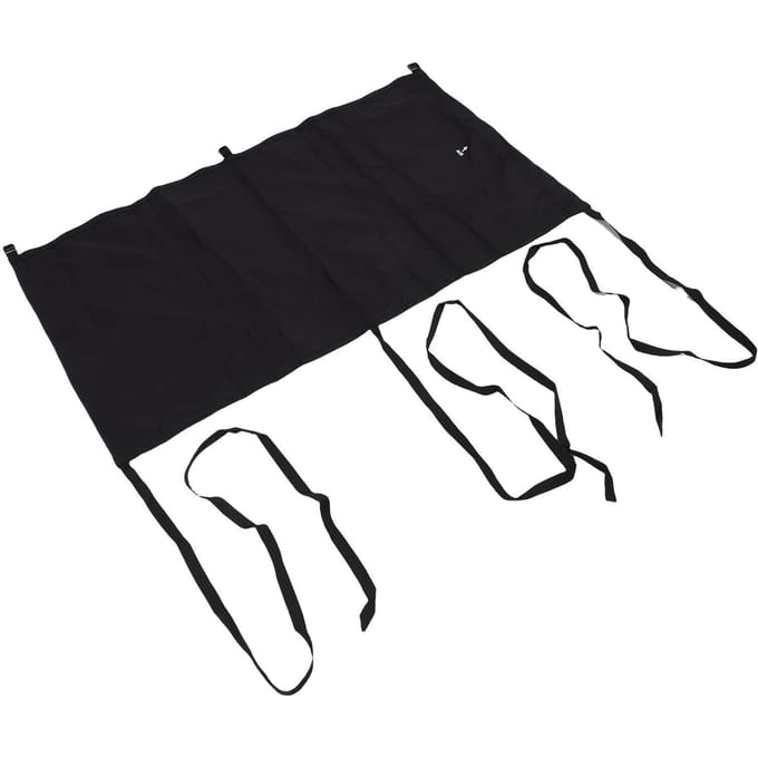 Couvre-cockpit de kayak Tissu Oxford 420D Imperméable Léger Réglable Protecteur Cockpit de canoë black