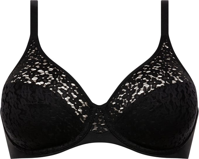 Chantelle - Norah - Beugel BH - Bedekkend - Soft Feel - ZWART