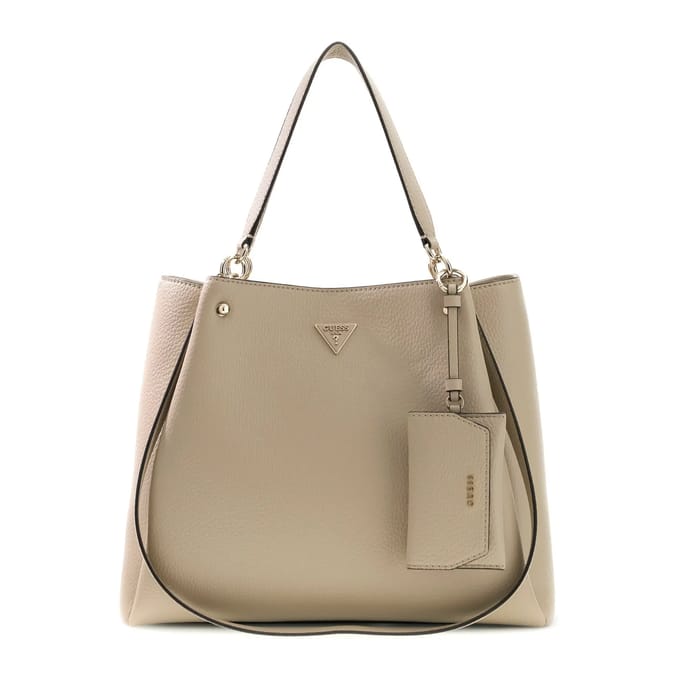 GUESS schoudertas shopper Lorella Girlfriend Tote Bone beige