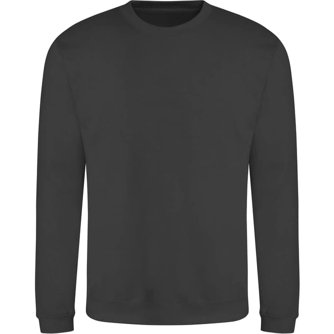 Just Hoods - AWDis Sweat - Storm Grey (Solid) maat L