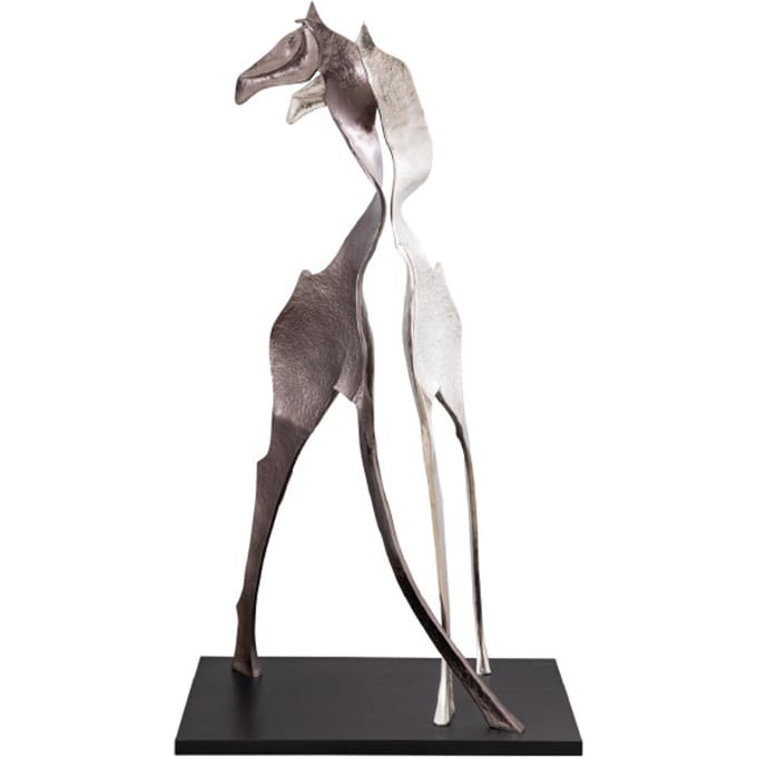 PTMD - Beeld Skye - Zwart - 92x60x170cm