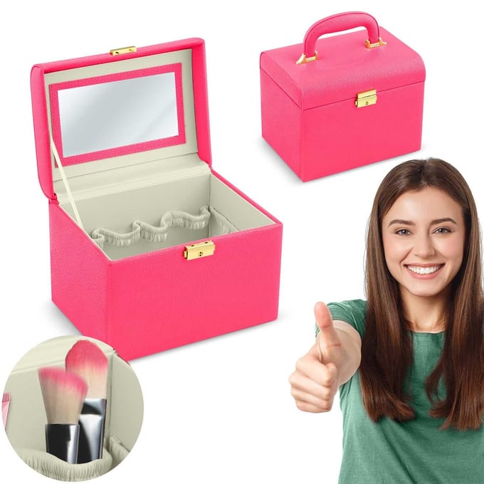 Massido MS-706 cosmetica-etui - roze