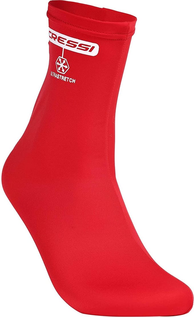 Cressi - Lycra - Duiksokken - Water Socks - Rood - Maat S/M