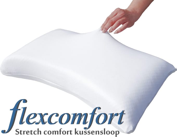 Mahoton Kussenslopen Flexcomfort Wit Brace
