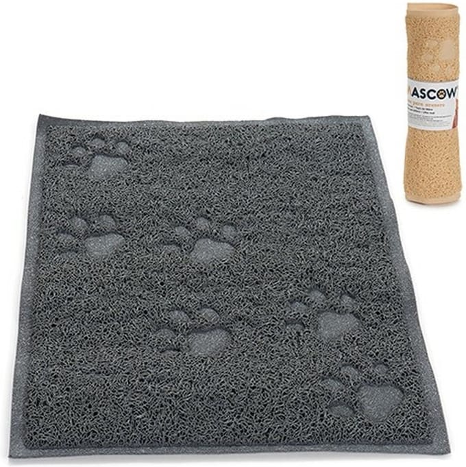 Dog Carpet Grey Beige 30 x 0,2 x 40 cm