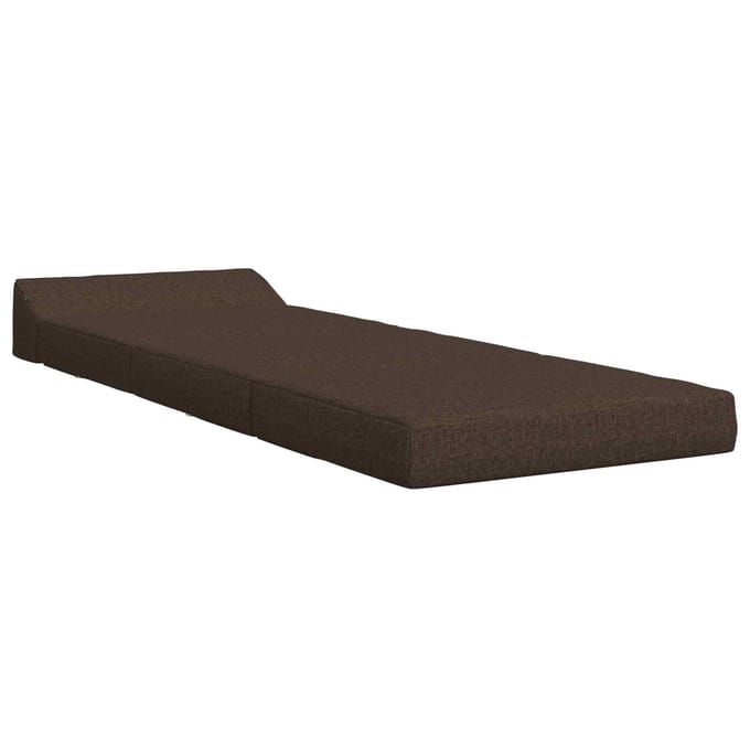 vidaXL - Vouwbare - Sofa - Bed - Taupe - 70 - x - 60 - x - 49 - cm - Stof