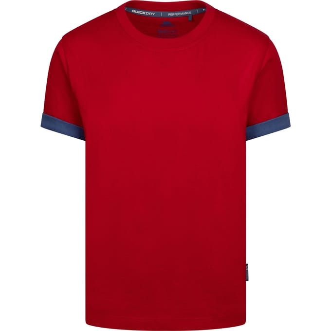 Trespass Jongens Remmton T-Shirt (Rood)