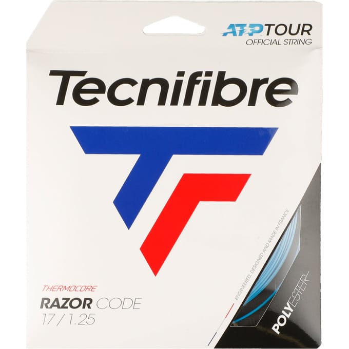 Tecnifibre Razor Code 12 M Enkele Tennissnaar Blauw 1.20 mm