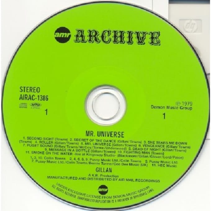 Mr. Universe + 1 -Ltd- - Gillan