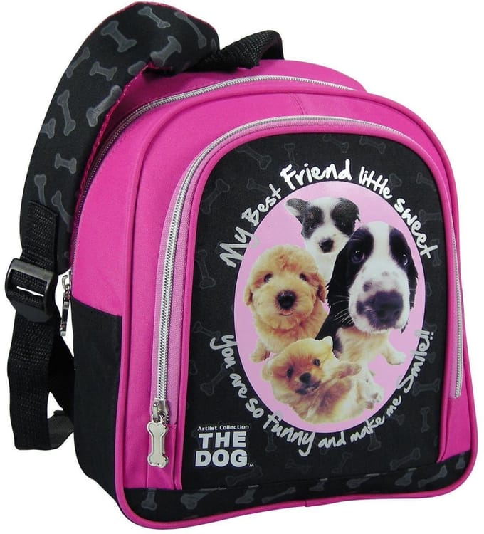 Derform The Dog Serie - Kinder Rugzak - Schedel Vorm - Schattige Print
