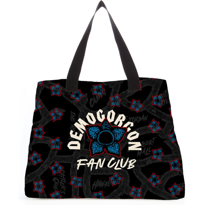 Stranger Things Demogorgon Fan Club Tote Bag