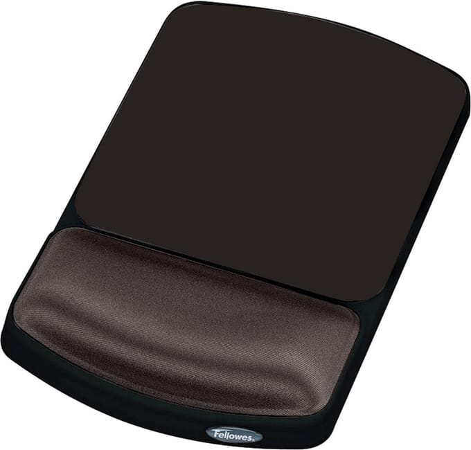 Grafiet Premium Gel Polssteun Muismat - Ergonomisch Ontwerp