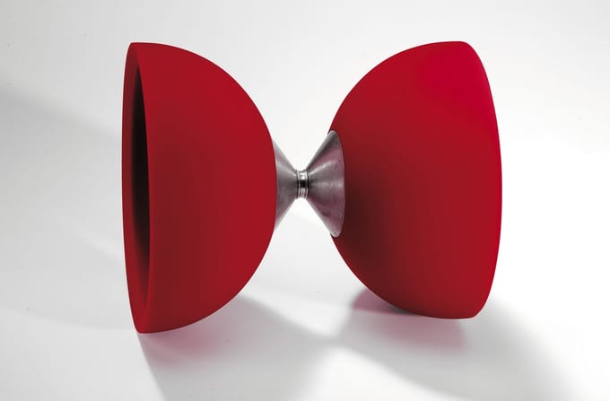 Acrobat Diabolo 105 Rubber 12 X 10,5 Cm Rood