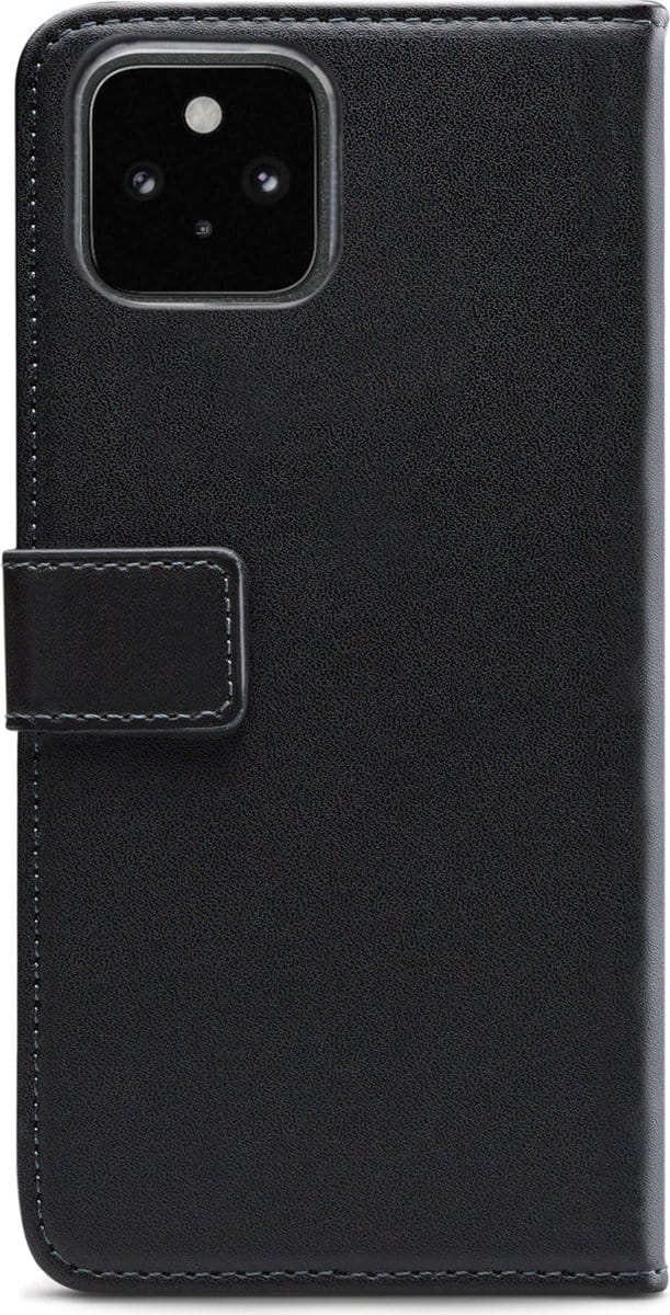 Mobilize - Google Pixel 5 Hoesje - Elite Gelly Wallet Book Case Zwart