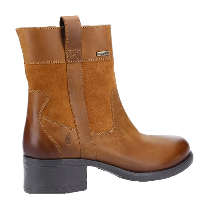 Hush Puppies Dames Saskia Leren Boots (Tan)