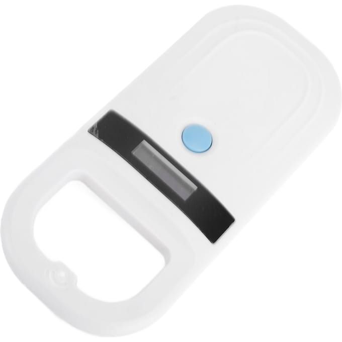 Draagbare Dier-ID Lezer Oplaadbaar 134.2KHz Huisdier Microchip Scanner Ondersteuning USB C en BT Transmissie wit