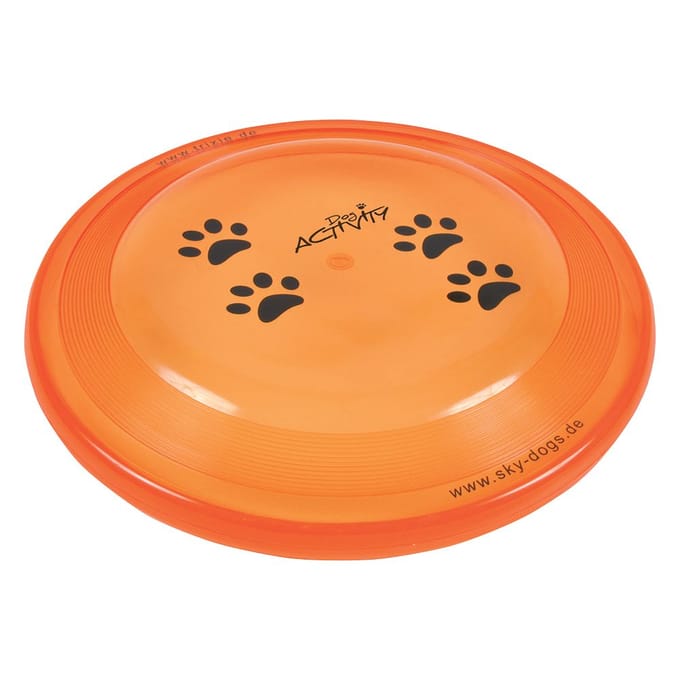 Trixie dog disc kunststof geschikt voor wedstrijden assorti - Default Title