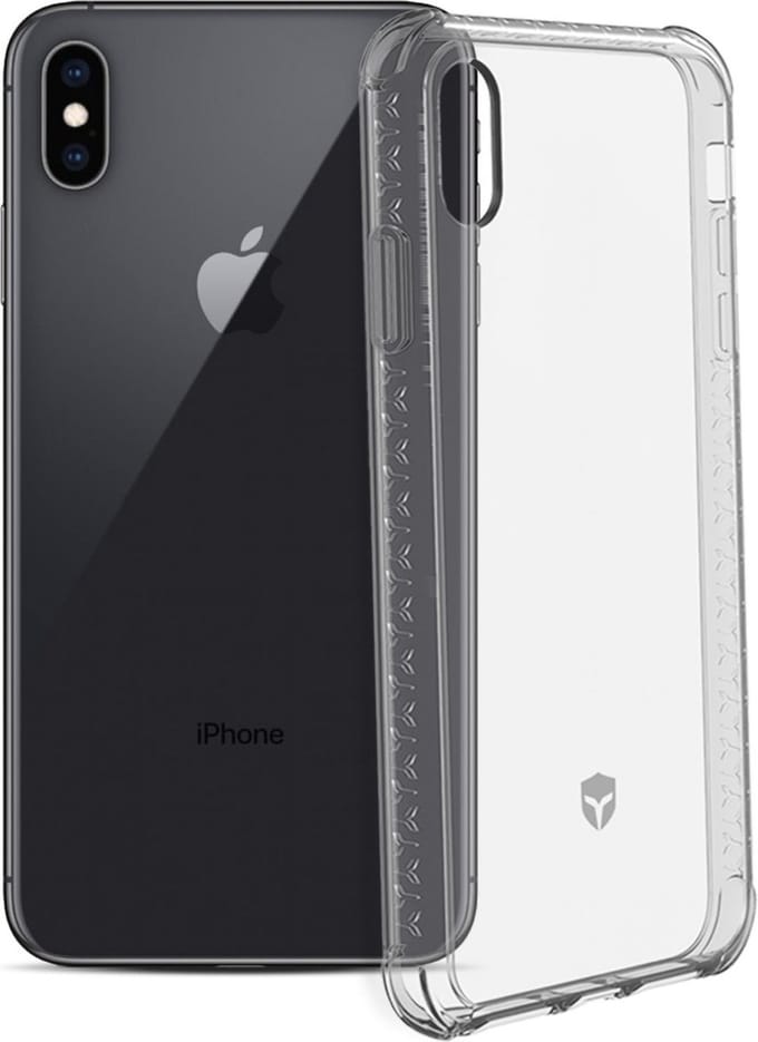 Force Case, Hoesje Geschikt voor iPhone XS Max AIR Schokbestendig, Transparant