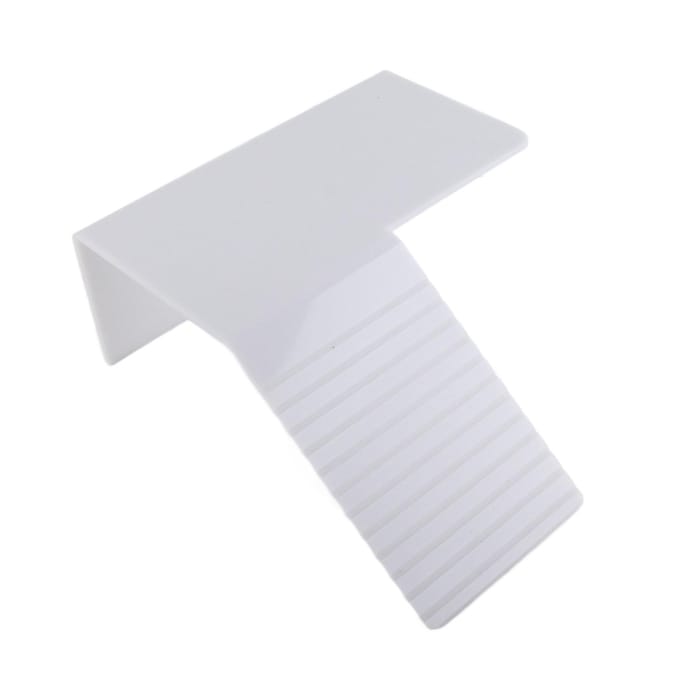 Acryl Schildpad Zonneplatform Duurzaam Antislip Dekoppervlak Stabiele Schildpadrampen voor A Type Large white