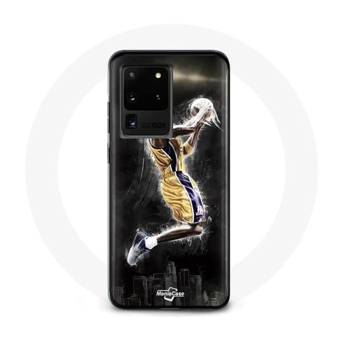 Coque - Samsung - Galaxy S20 Ultra - Souple - Noir - Kobe Bryant 24