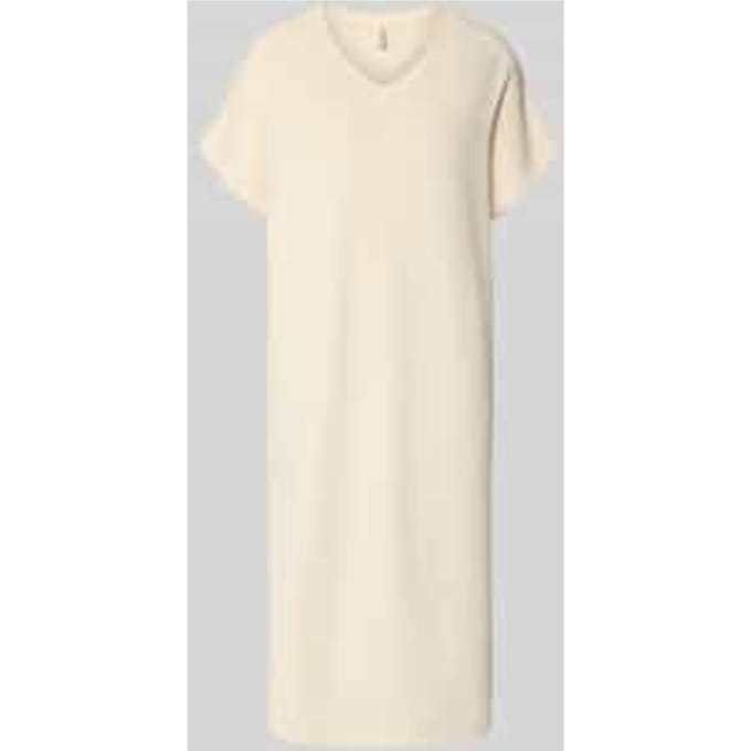 t-shirtjurk met V-hals