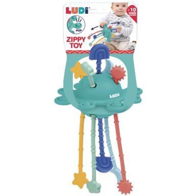 Ludi rits speelgoed, LU30131, baby- en peuterspeelgoed, meerkleurig