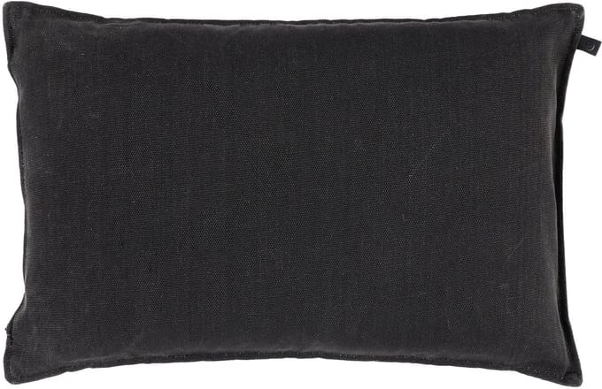 Overseas Canvas Kussen - 40 x 60 cm - Black