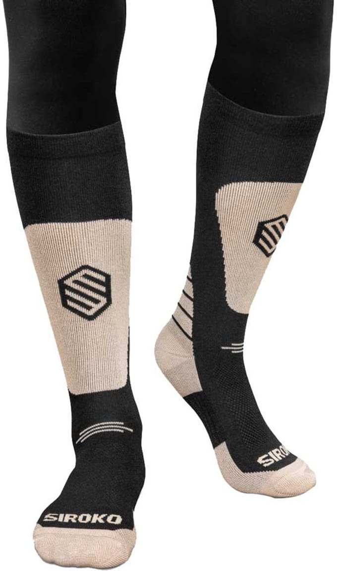 Siroko Sharp Lange Sokken Beige EU 28-30 Kinderen