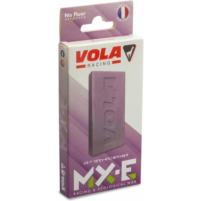 Eco-verantwoorde ski race wax Vola MX-E 80 g