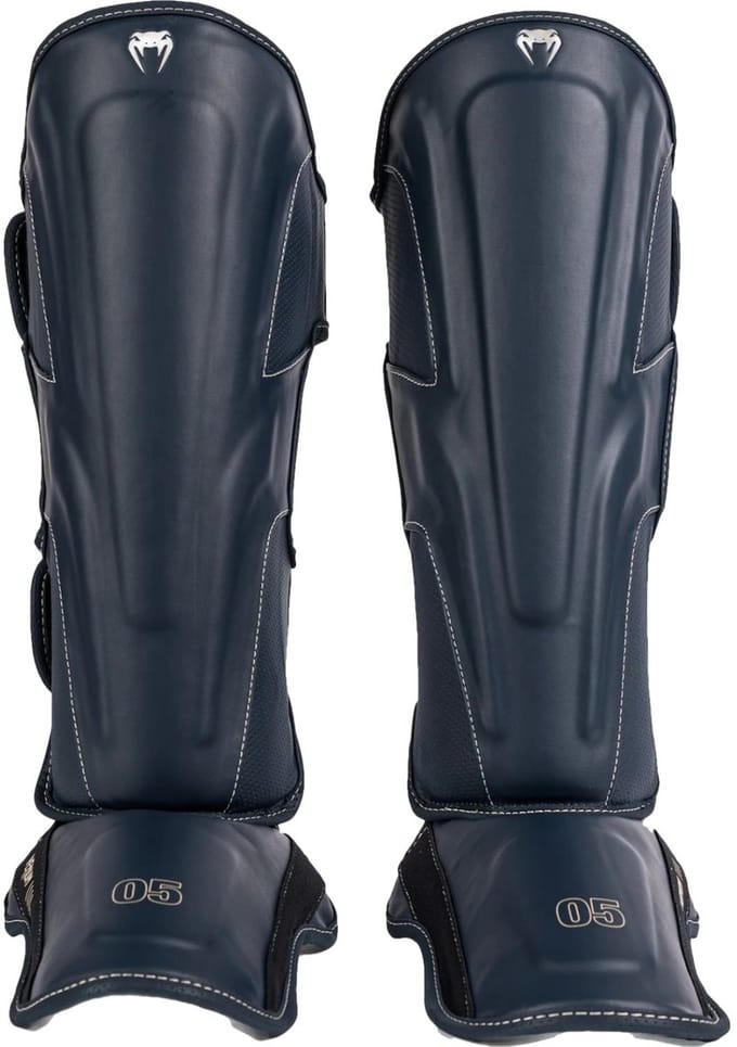 Venum Impact Evo Kickboks Scheenbeschermers Icy Blue - L