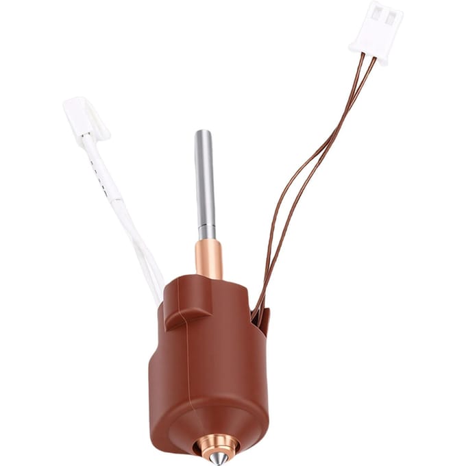 Vervangende Hotend voor K1C K1 Max 3D-printer 0,4 mm Mondstuk 88W Keramisch Verwarmingsblok Hotend Kit brown
