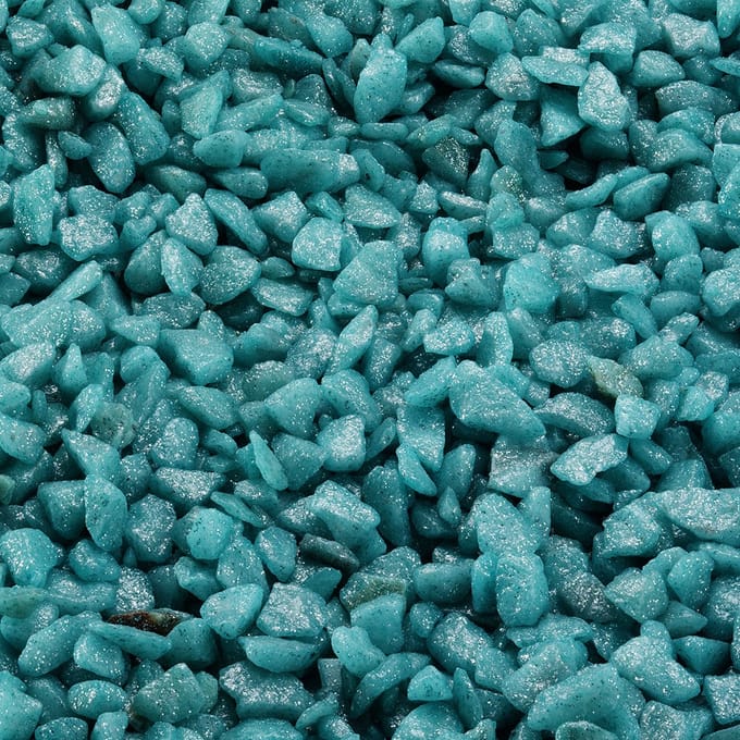 Aqua D'ella Glamour stone emerald groen aquariumgrind 6-9 mm | 2 kg