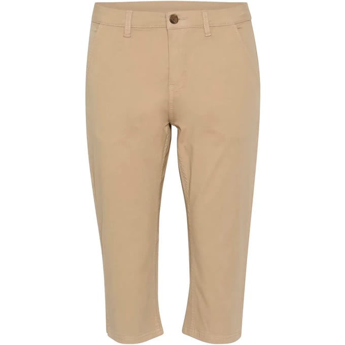Capribroek Slim/ Regular fit Dune beige