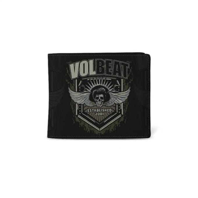 Rocksax Volbeat - ESTABLISHED Portemonnee - Zwart