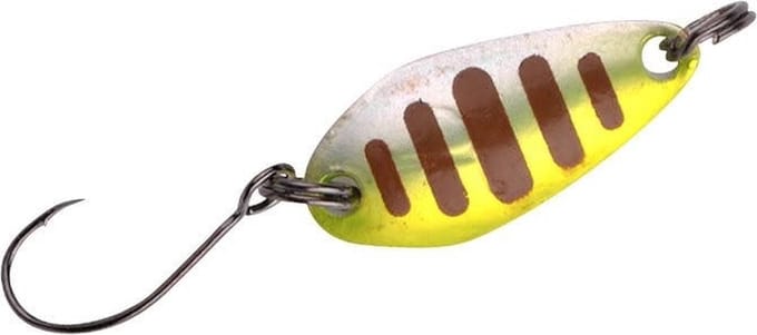 Trout Master Incy Spoon 3.5gr - Kleur : Black Orange