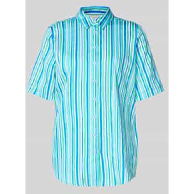 Regular fit blouse met 1/2-mouwen