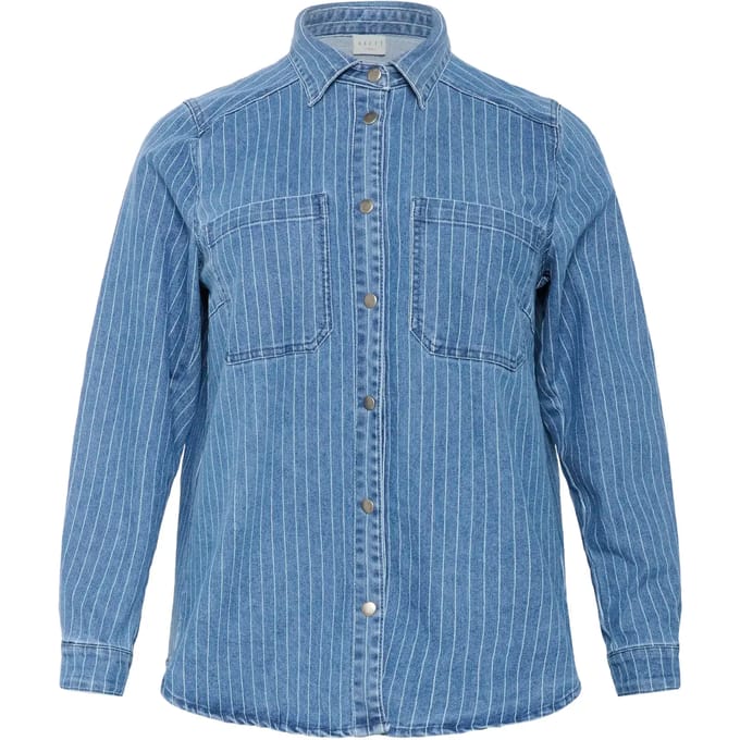 Damesjeanshirt met lange mouwen KAFFE Curve Reeca
