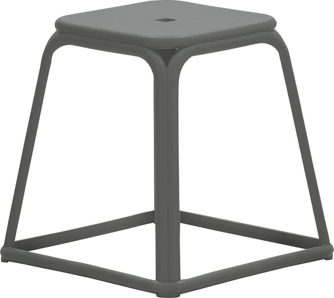 Cires kunststof krukje - antraciet