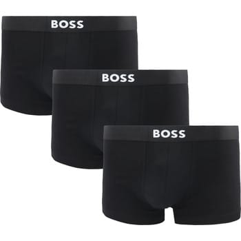 Boxershort met elastische band met logo in een set van 3 stuks, model 'ONE'
